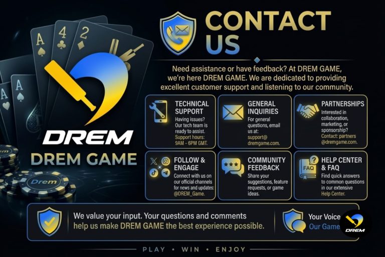 Contact Us for Drem Game